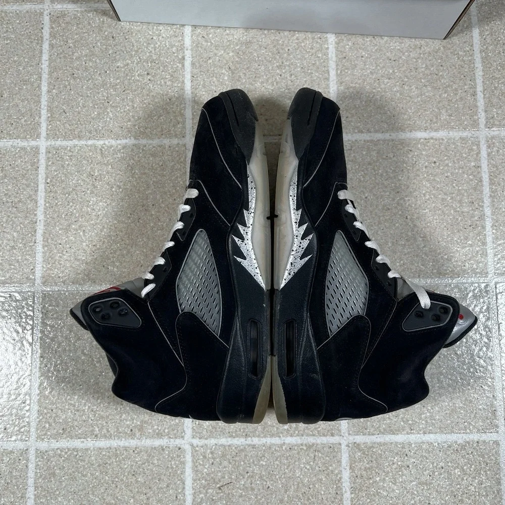 Air Jordan 5 Retro Black Metallic Reimagined Style # HF3975-001 Size 11
